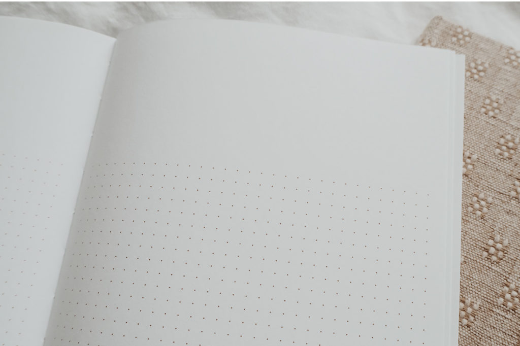 Keep a travel journal and choose the right layout notebook with dots